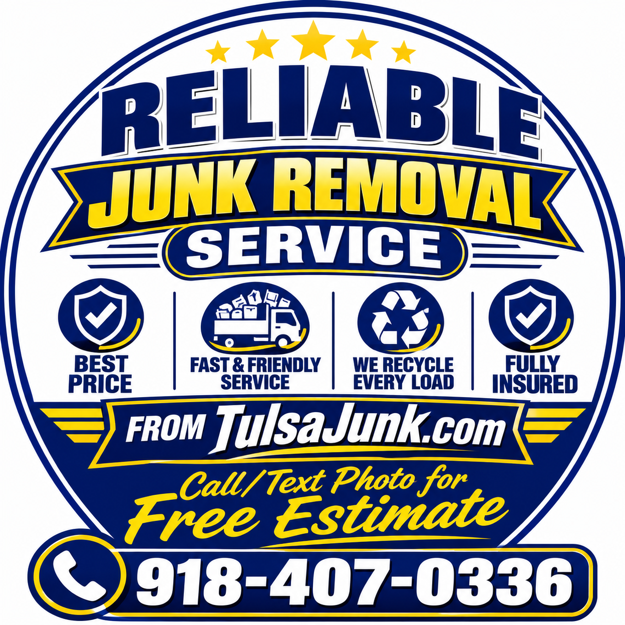 experience and expertise in Ocheleta junk removal